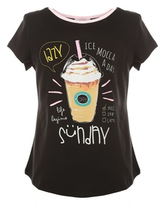 Футболка Choupette 494673 цв.черный р.140