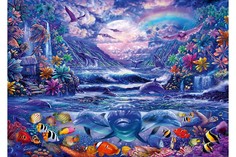 Пазл Оазис при лунном свете, 1000 элементов Schmidt