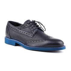 Туфли мужские Baldinini 897191XENGL101010XXX синие 41 RU