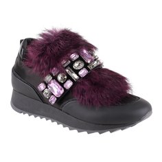 Кроссовки женские Loriblu 7IRS2136RRG100 черные 37 RU