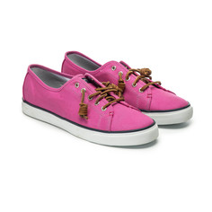 Кеды женские SPERRY top-sider Seacoast Canvas розовые 39 EU