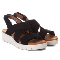 Босоножки женские Clarks Un Karely Dew черные 39.5 EU