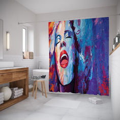 Штора для ванной JoyArty «Божественный голос» 180x200
