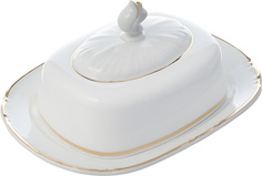 Масленка; "Constance", декор "Отводка золото" Thun 1794