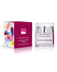 Реструктурирующая маска Beauty Style Anti Age plus Taurine & Resveratrol 50 мл
