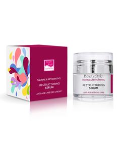 Реструктурирующая уплотняющая сыворотка Beauty Style "Taurine & Resveratrol" 30 мл