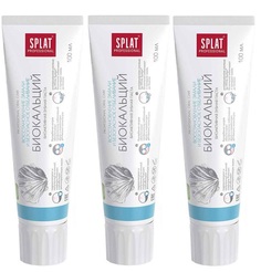 Зубная паста SPLAT Professional БИОКАЛЬЦИЙ 100 мл. 3 шт