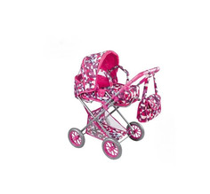 Коляска для кукол с люлькой, сумочкой и корзиной Fei Li Toys 78.5х56.0х45.5 см