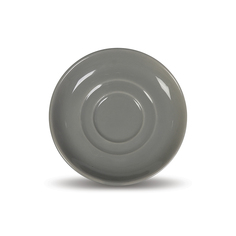 Блюдце круглое 4,5" 112мм серое "Corone Colore" LQ-SK0048-431C No Brand