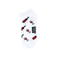 Носки унисекс Super Socks Бокал винишка разноцветные 35-40