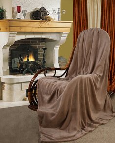 Покрывало Guten Morgen Mattithiah Цвет: Кофейный (180х200 см)