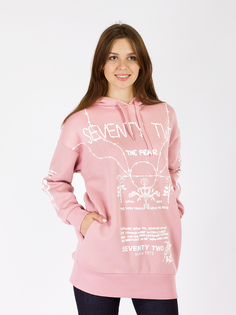 Толстовка женская DAIROS GD69300898 розовая L