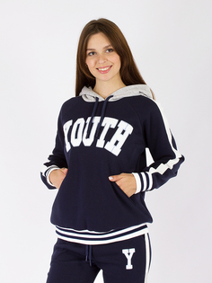 Толстовка женская DAIROS GD69300896 синяя S