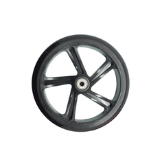 Колесо для самоката, ПУ, D:200x30мм, с подш. ABEC-7 TBS