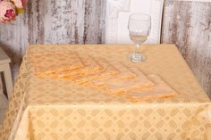 Скатерть Адель + 6 салфеток Joelle (140х210 см)