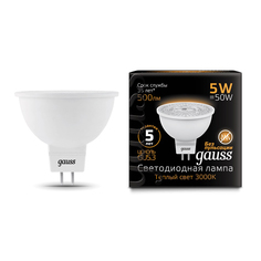 Лампочка Gauss LED MR16 5 Вт Светодиодная