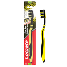 Зубная щетка Colgate Древесный уголь, цвет в ассортименте