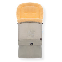 Конверт зимний меховой Nuovita Alaska Pesco Crema, Кремовый