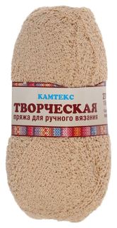 Пряжа Камтекс "Творческая", цвет: 006 светло-бежевый, 270 м, 100 грамм (5 мотков) ( 5)