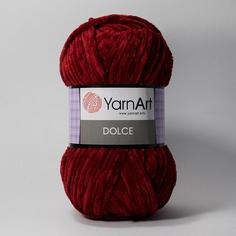 Пряжа Yarn art "Dolce", цвет: 752 бордовый, 120 м, 100 грамм (5 мотков) ( 5)