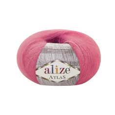 Пряжа Alize "Atlas", 250 метров, 10 мотков по 50 грамм, цвет: 149 фуксия ( 10)