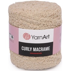 Пряжа YarnArt "Curly Macrame", цвет: 753 бежевый, 195 м, 500 грамм (2 мотка) ( 2)