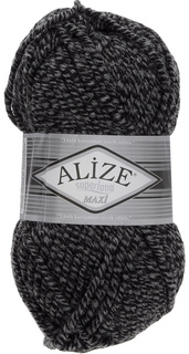 Пряжа Alize Superlana maxi, цвет: 600 меланж, 100 м, 100 г (5 мотков) 5 шт.
