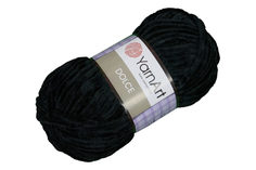 Пряжа Yarn art "Dolce Maxi", цвет: 742 черный, 70 м, 200 грамм (2 мотка) ( 2)