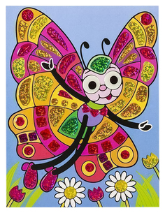 Аппликация Дрофа-Медиа Бабочка 4+