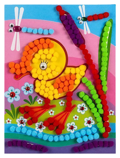 Аппликация Дрофа-Медиа Утенок и стрекозы