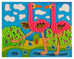 Аппликация Дрофа-Медиа Фламинго