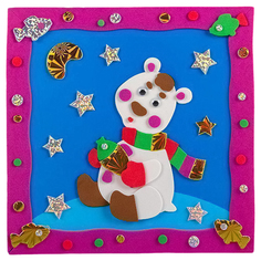 Аппликация Дрофа-Медиа Белый мишка