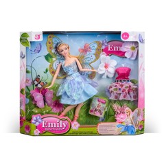 Кукла Qian jia toys Цветочная нимфа с аксессуарами 28 см, HP1110877