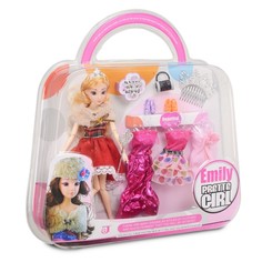 Кукла шарнирная Qian jia toys Зимняя принцесса с аксессуарами 28 см, HP1067142