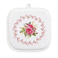 Прихватка "Солнечный дом. Шиповник-3", 20х20 см Нордтекс