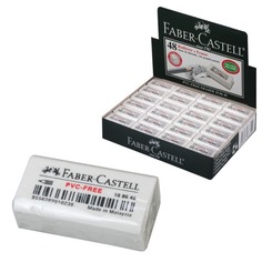 Резинка стирательная "Faber-castell 7086", для чернографитных и цветных карандашей
