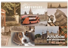 Альбом для рисования "Adventure", А4, 40 листов Тетрапром