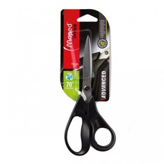 Ножницы "Advanced Green", 180 мм, черные Maped