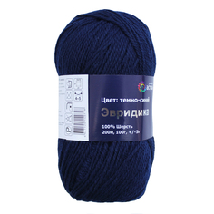 Пряжа Астра "Эвридика", цвет темно-синий, арт. 06 (5 мотков) ( 5) Astra