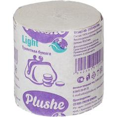 Туалетная бумага Plushe Eco Light 1-слойная 1 шт