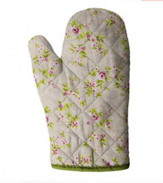 Прихватка-рукавица Романтика "Английский сад", 18x28 см