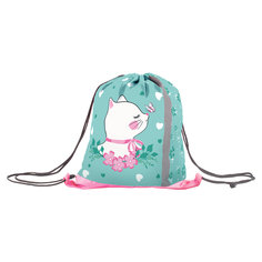 Мешок для обуви Юнландия светоотражающая полоса 47х37 см Meow 229170