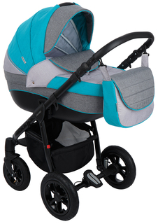 Коляска 3 в 1 Adamex Neonex TIP41C цвет бирюзовый