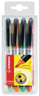 Набор маркеров STABILO NAVIGATOR 545/4 4 шт