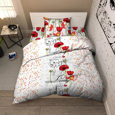 Комплект постельного белья Василиса Очаровательная Мари 5764/1 полутороспальный