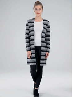 Кардиган женский BlackSpade BS50079 серый L/XL