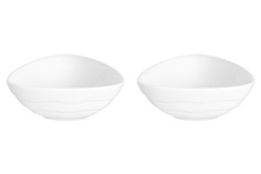 Блюдо сервировочное Треугольник 2 предмета, 10x10x4 см, 140 мл Elan Gallery