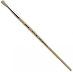 Кисть из волоса козы №2, живописная, круглая Action!