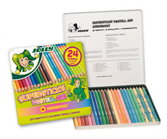 Карандаши цветные "Supersticks kinderfest. Pastell Mix", 24 цвета Jolly