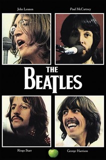 Постер СТ-Диалог "The Beatles", плакат к альбому "Let it be", МУЗ-057, лам.бумага, 40х60см